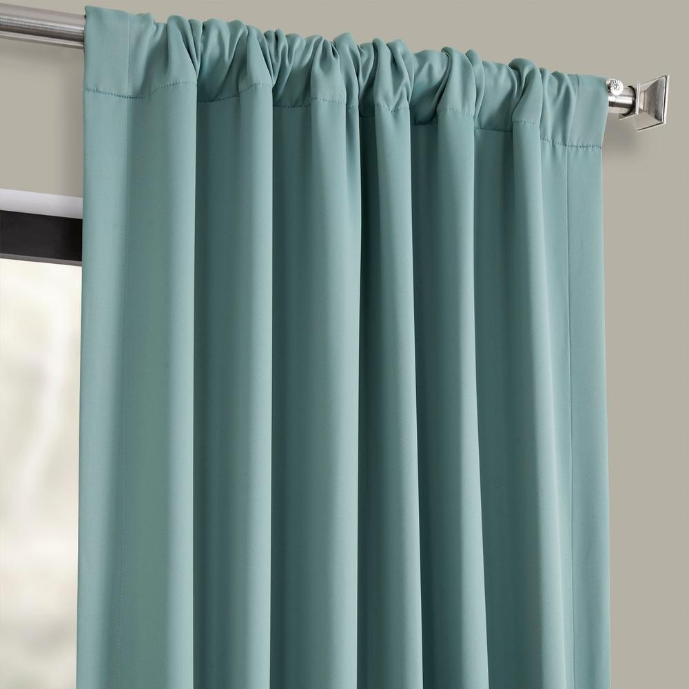 FARMHOUSE Pair SemiOpaque Juniper Blackout Curtain
